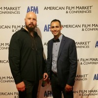 American Film Market 2014 AFM Jes Selane and Johnny Ortiz