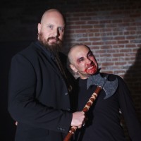 Jes Selane as Rolf the Captor in Chosen Kin with Johnny Markham