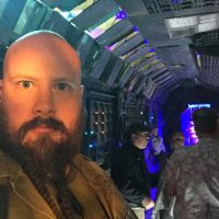 Jes Selane as Kelly Reed on board the spaceship in Independents' Day - Directed by Laura Beth Love - Asylum Productions
